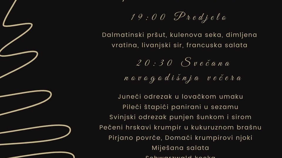 DOČEK NOVE GODINE U HOTELU GARIĆ