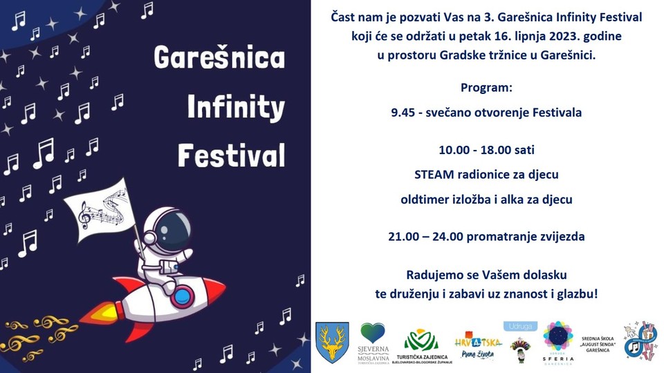 3. GAREŠNICA INFINITY FESTIVAL